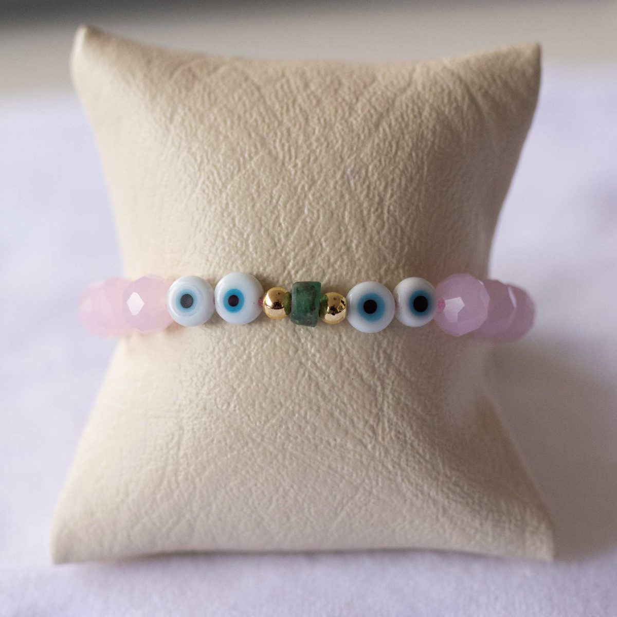 Pulsera Florecer de esmeralda colombiana – Emeraldland (vista 2)
